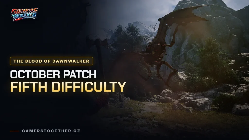 The Blood of Dawnwalker: October patch brings a fifth difficulty and camera fixes