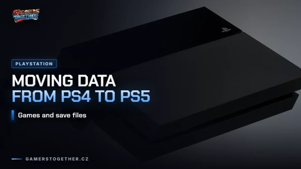 Transferring games and data from PS4 to PS5