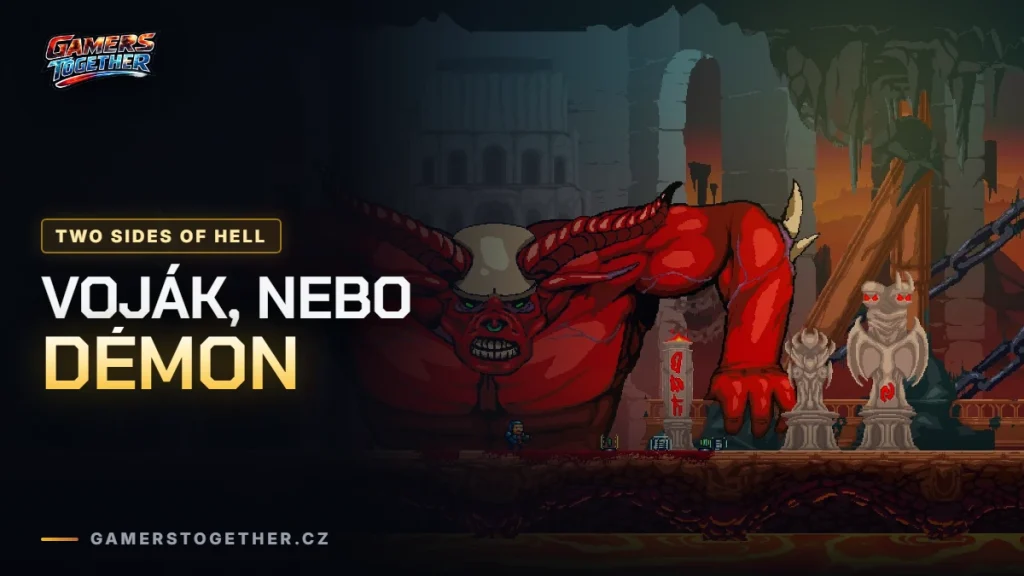 Two Sides of Hell: twin-stick roguelite, kde se z vojáka měníš v démona