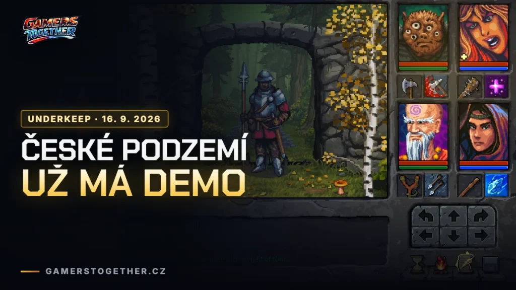 Underkeep vyjde 5. listopadu. Český krokovací dungeon už má demo