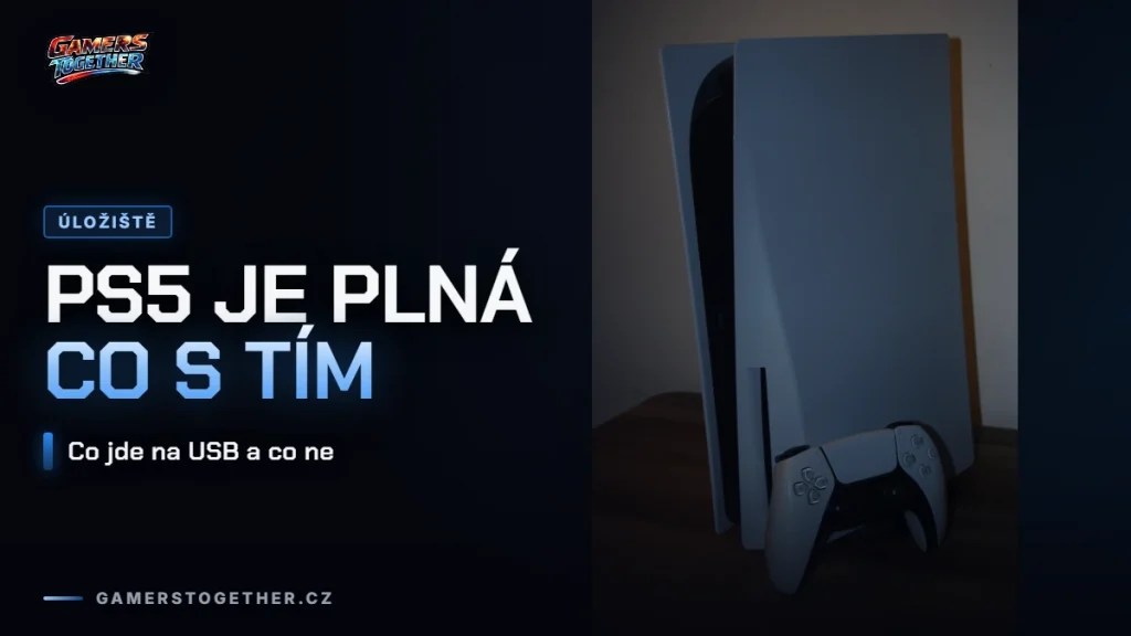 PS5 je plná: jak uvolnit místo