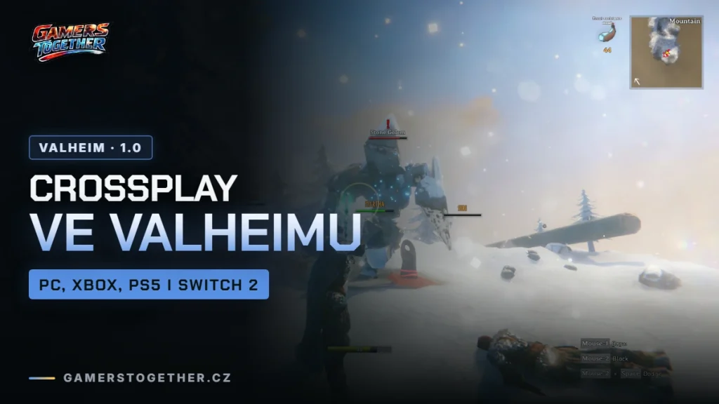Crossplay ve Valheimu 1.0: PC, Xbox, PS5 a Switch 2 dohromady