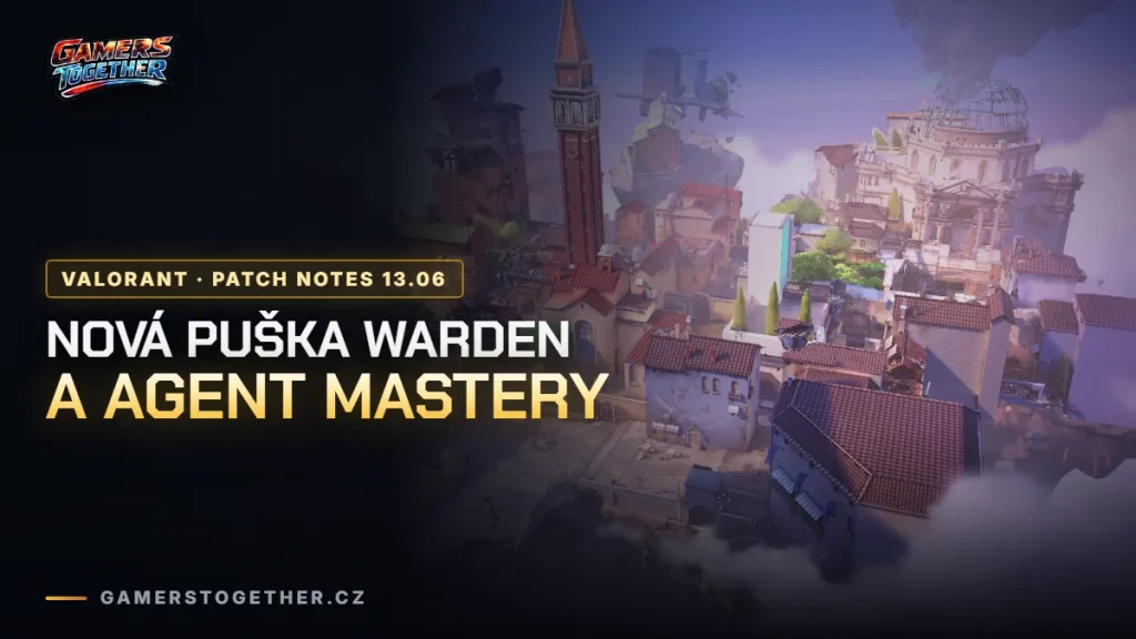 Valorant Patch Notes 13.06: nový Warden, Agent Mastery a Gauntlet: Glitched