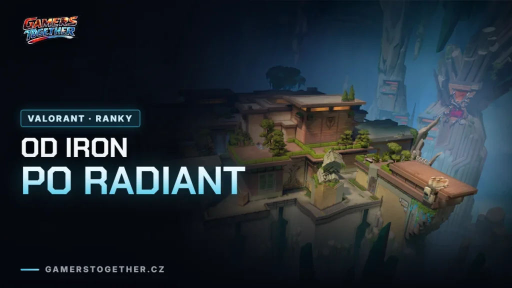 Ranky ve Valorantu od Iron po Radiant