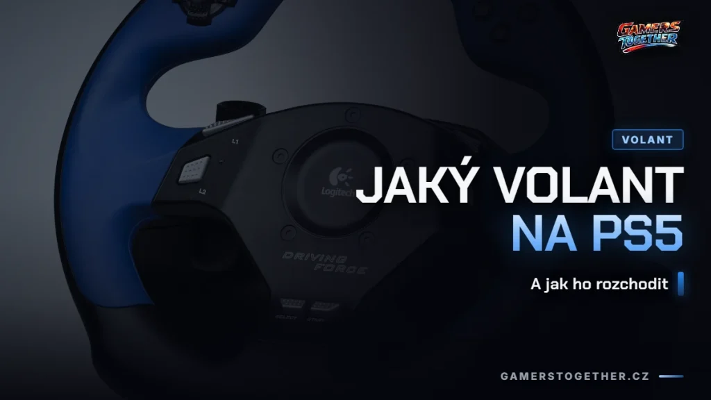 Volant na PS5: vybrat a připojit
