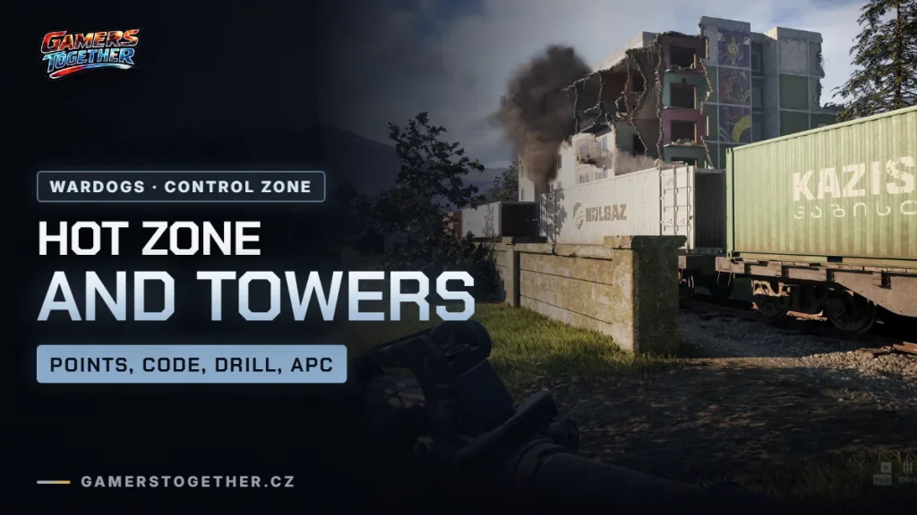 Control Zone in WARDOGS: Scoring, the Hot Zone and Towers