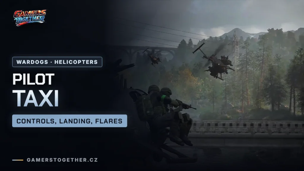 Helicopters in WARDOGS: Controls, Landing and Pilot Earnings