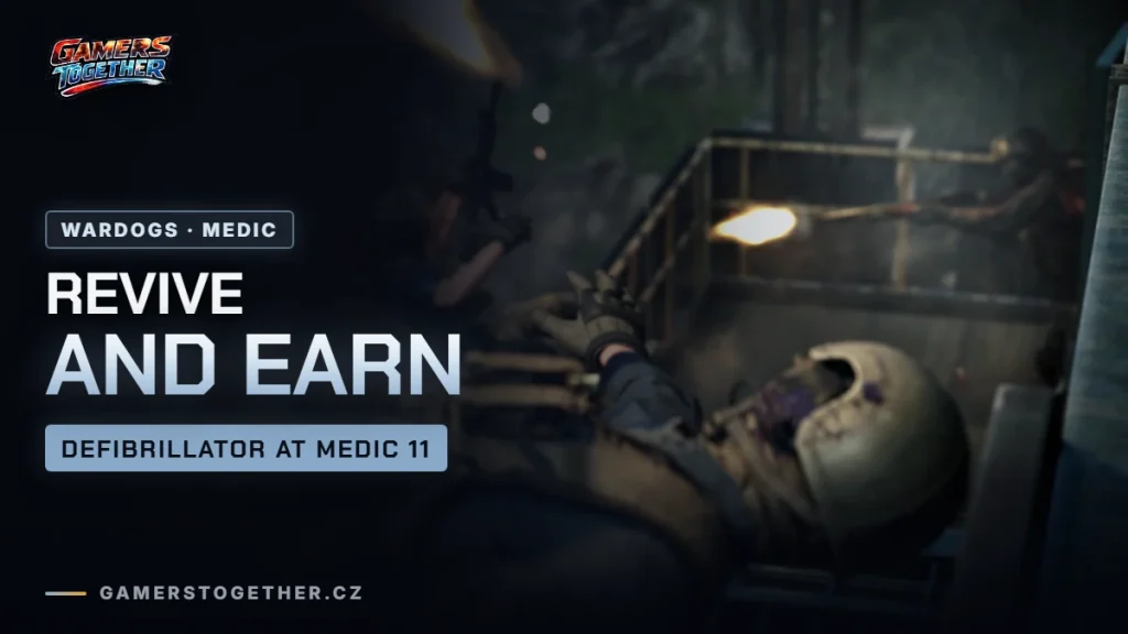 Medic in WARDOGS: Reviving, Defibrillator and Medical Bag