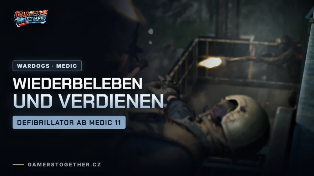 Medic in WARDOGS: Wiederbeleben, Defibrillator und Medical Bag