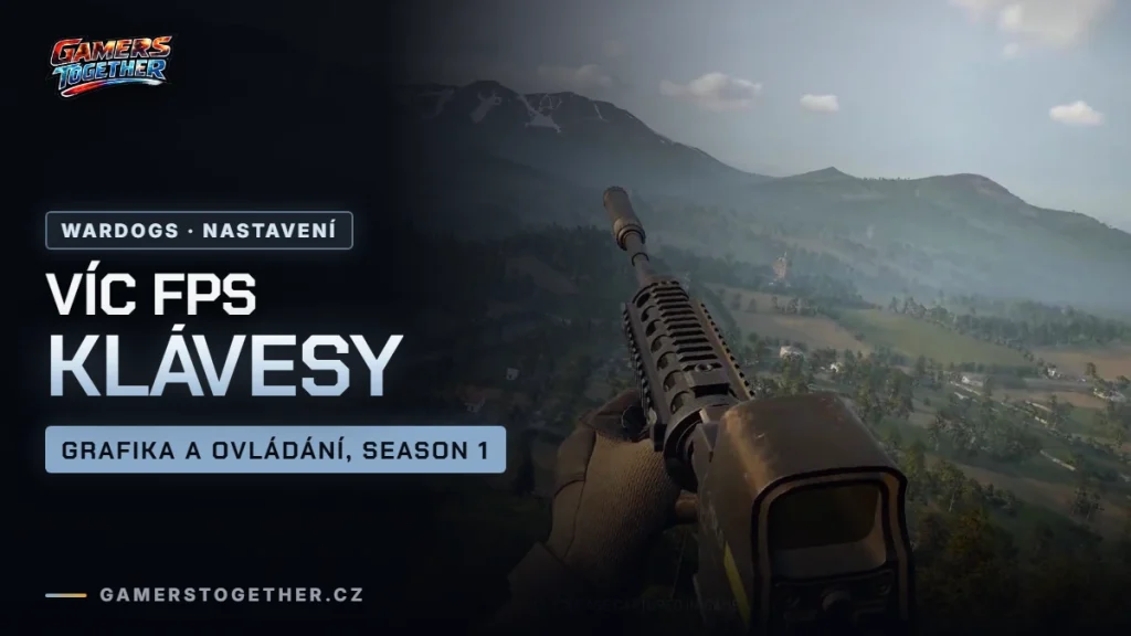 Nastavení WARDOGS: grafika pro víc FPS a důležité klávesy