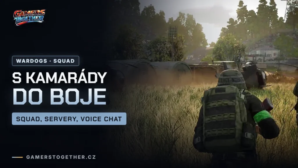 Jak hrát WARDOGS s kamarády: squad, servery a hlasový chat
