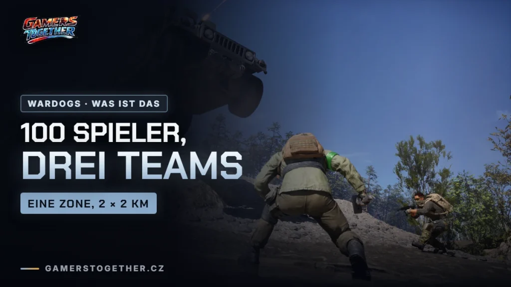 Was ist WARDOGS: hundert Spieler, drei Teams und eine Zone
