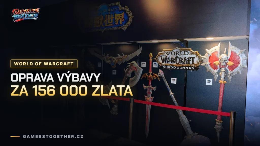Bug ve World of Warcraft umí vysát zlato: oprava výbavy za 156 000